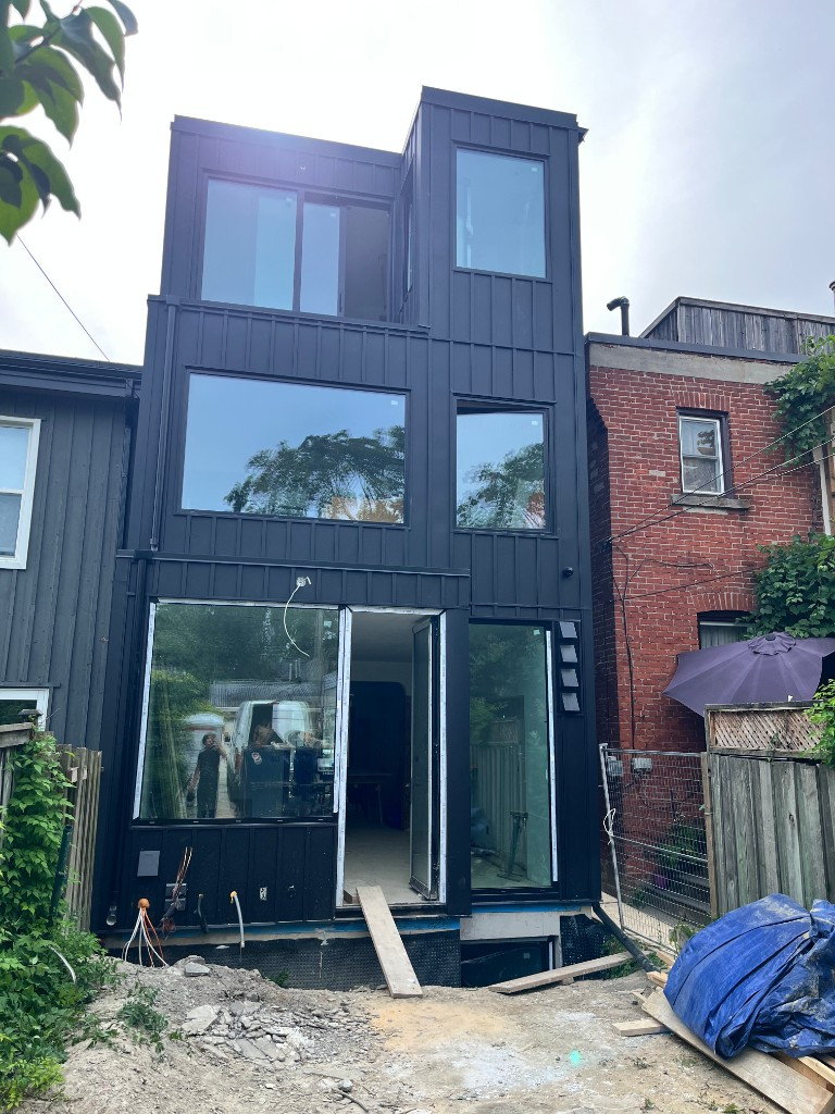 Full-house framing and envelope, Toronto